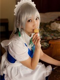 cosplay美女套图 c77 Sakuya Izayoi　白丝假发扮相(1)(17)